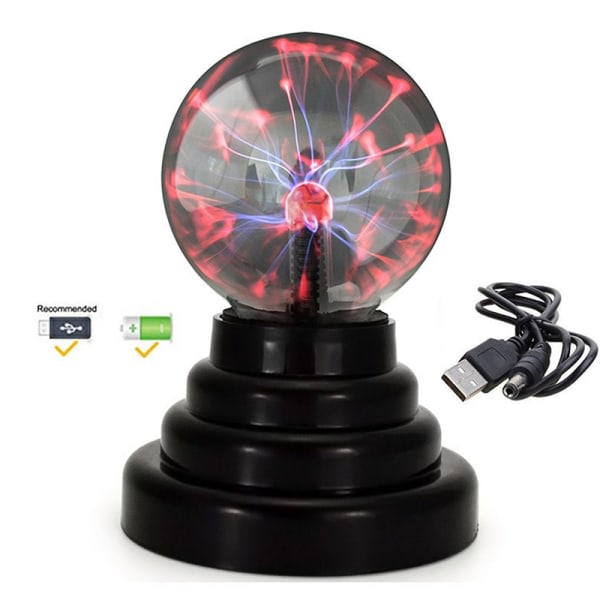 Magic Plasma Ball Lamp Touch Sensitive Atmosphere Night Light