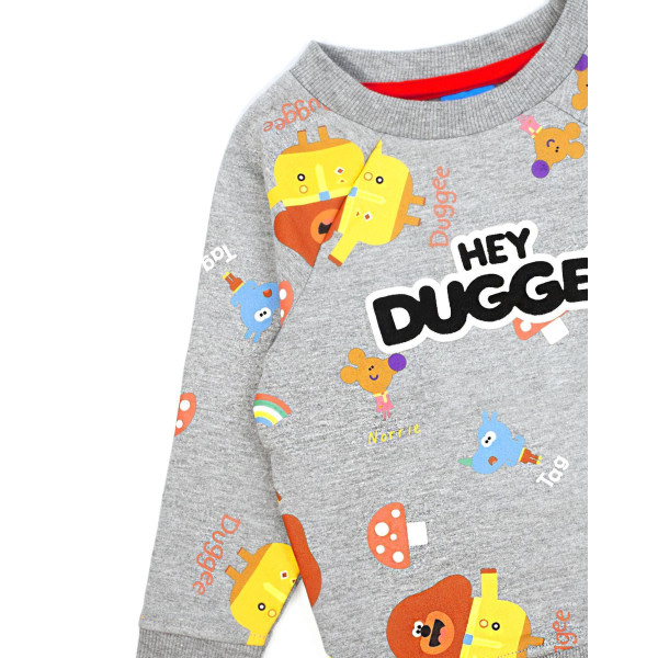 Hey Duggee Boys Squirrel Club langærmet skjorte 12-18 måneder Grå/Flerfarvet 12-18 måneder