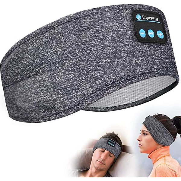 Sömnhörlurar Trådlösa, Bluetooth Sports Headband-hörlurar Grey