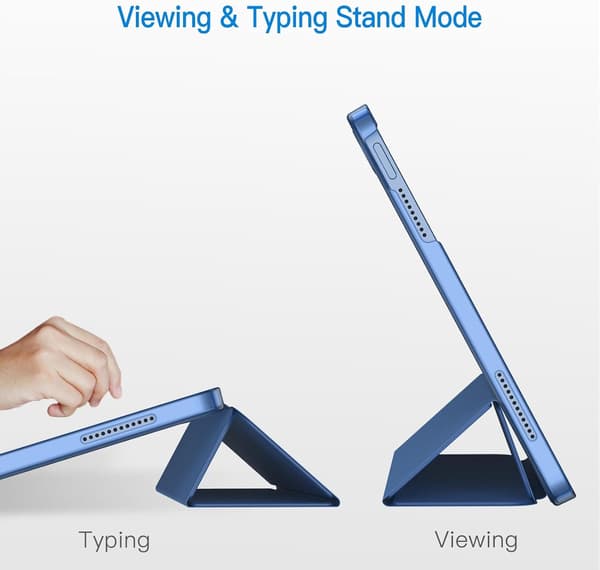 Compatible with iPad (A16) 11th/10th Generation (2025/2022) Protective Case, Ultra-Thin Stand Hard Shell with Auto Wake/Sleep Function Marin