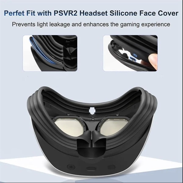Udskiftning af Vr-dæksel til Psvr2 Headset Magnetisk Face Interface Mount til Ps Vr2 Tilbehør