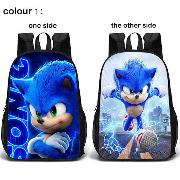 2024 Ny dubbelsidig Sonic ryggsäck 4
