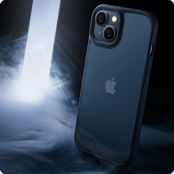 Tech-Protect iPhone 15 Hybridikuori Magmat Musta/Läpinäkyvä-XF12-