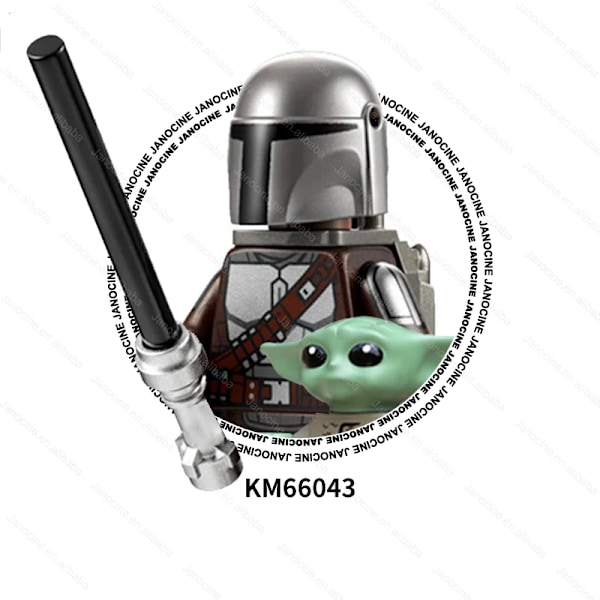 SW Rymdkriget Darth Mini Actionfigurer Klonsoldat Droider Jedi Anakin Skywalker Byggklossar i Plast Set Barnpresent KM66043