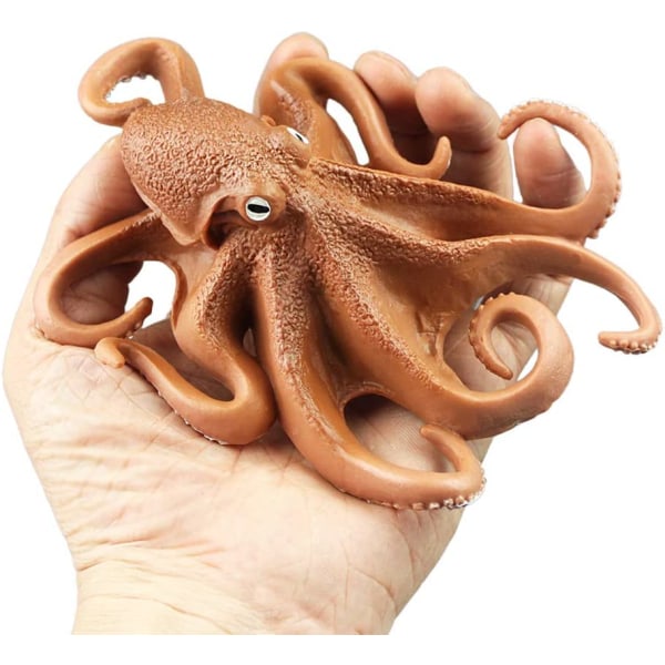Simuloitu Octopus Model Figuurilelu, Realistinen Sea Life Animal