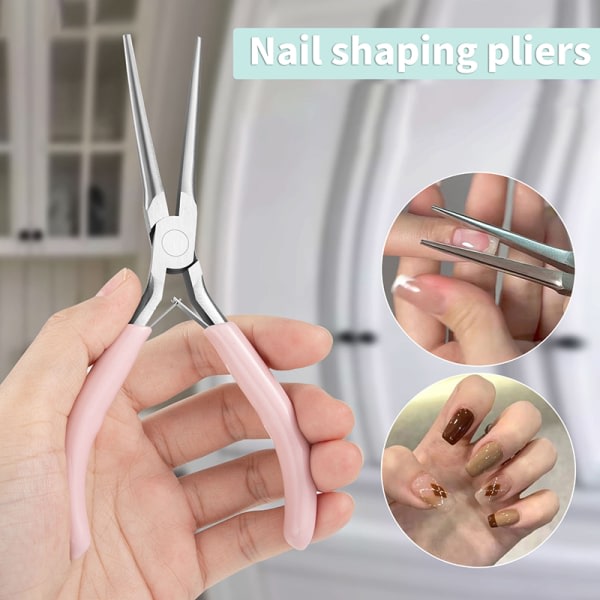 Akryl Nail Pincher Knipning Pinch Clamp Tool