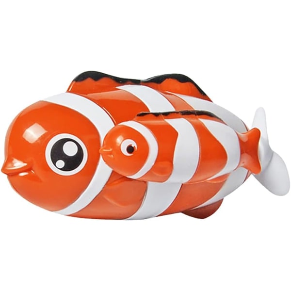Kylpyamme Clownfish Toy Electric Sea Animals Water Lelu (Äiti ja lapsi Clownfish)