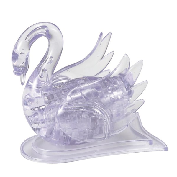 Robetoy Crystal Puzzle 3D Palapeli Joutsen Kirkas 44 osaa