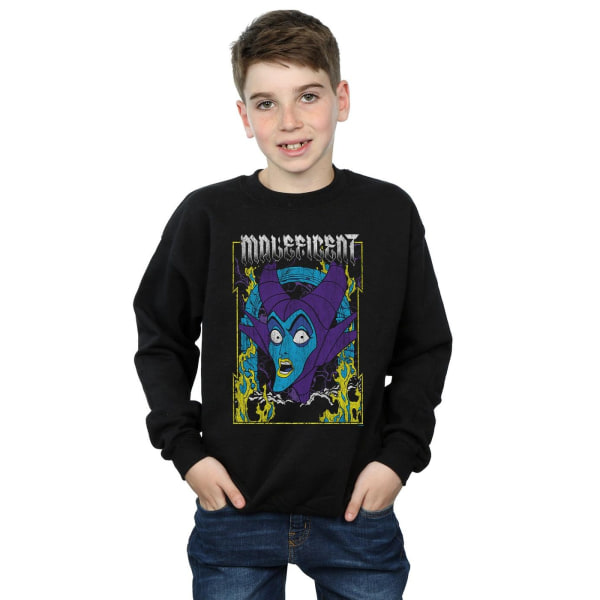 Disney Boys Maleficent Poster Sweatshirt 12-13 år Sort Sort 12-13 år
