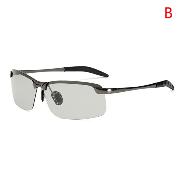 Polarisert fotokromatisk solglasögon for menn UV400 Driving Transiti B