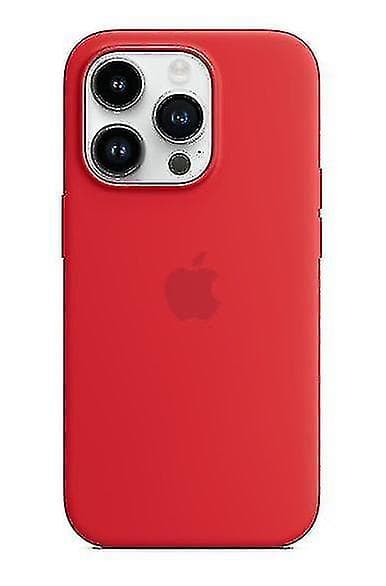 Silikonikuori iPhone 14 Prolle Red