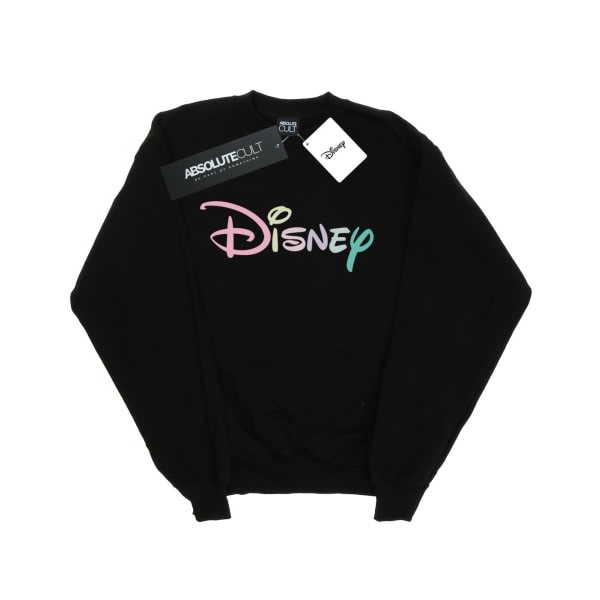 Disney Girls Pastell Logo Sweatshirt 9-11 år Svart Black 9-11 Years