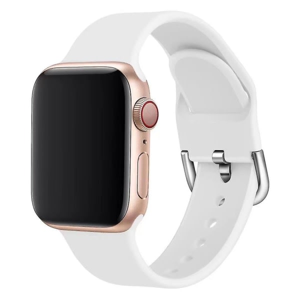 Silikonrem for Apple Watch Ultra 49mm 8 7 45mm 41mm Premium Soft Smart Watch Armbånd for Apple Watch45678