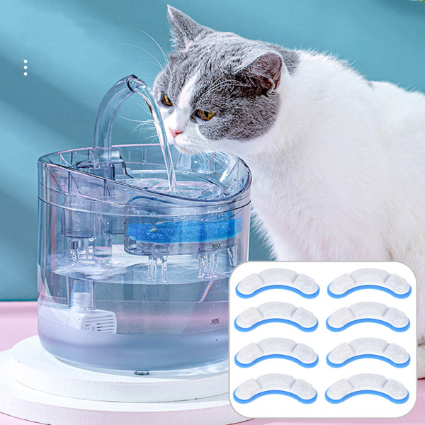 8st Cat Water Fountain Replacement Filter Elements Activated F