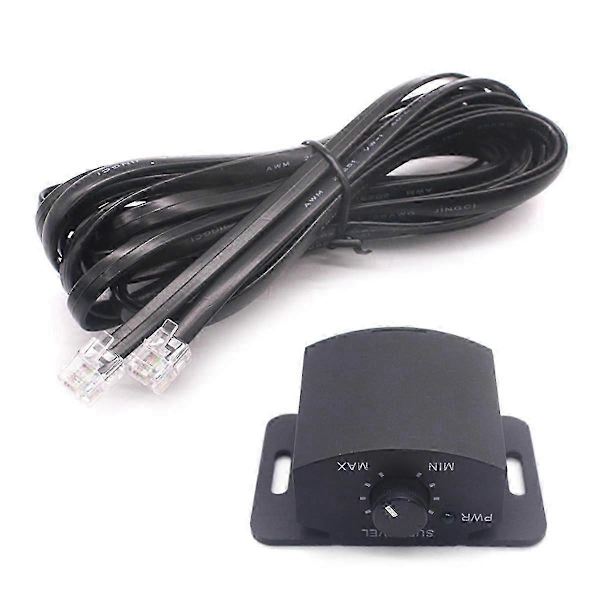 Amplifier Replacement Bass Knob Control Remote 6Pin Subwoofer Remote Volume Adjustment Control Kno-FF-