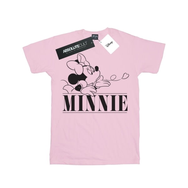 Disney Girls Minnie Mouse Kiss Cotton T-Shirt 3-4 år Baby Pi Baby Rosa 3-4 år