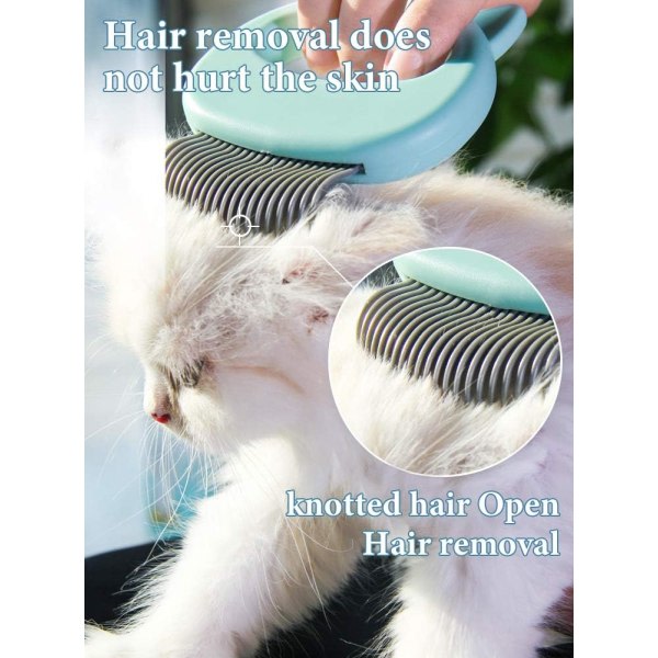Katt hårborttagning kammassage Slappna af Katt kam husdjursborste hund hårborttagning Ren kam massageværktøj