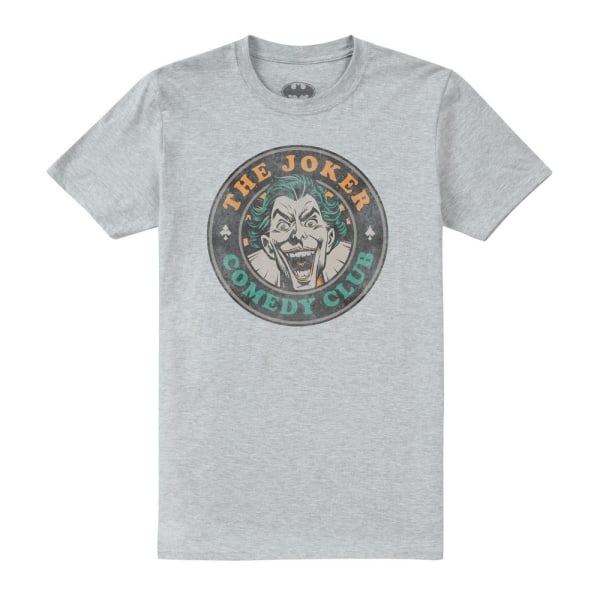 The Joker Mens Comedy Club T-shirt S Sports Grey S