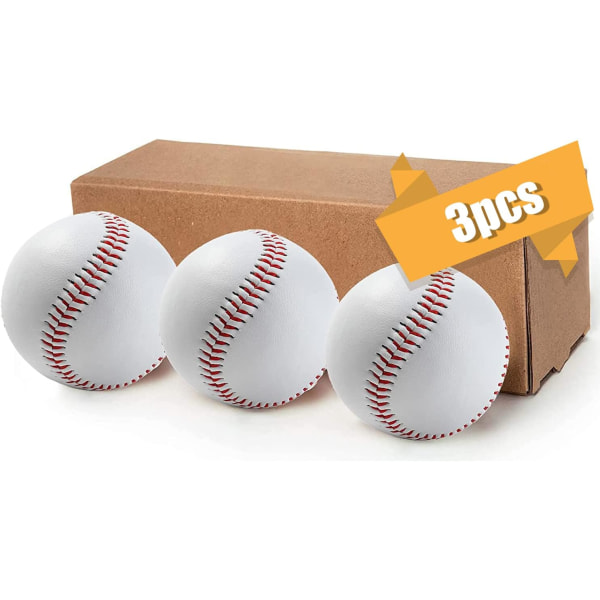 Professionella basebollar, LeapBeast 3 stycken handsydda basebollar