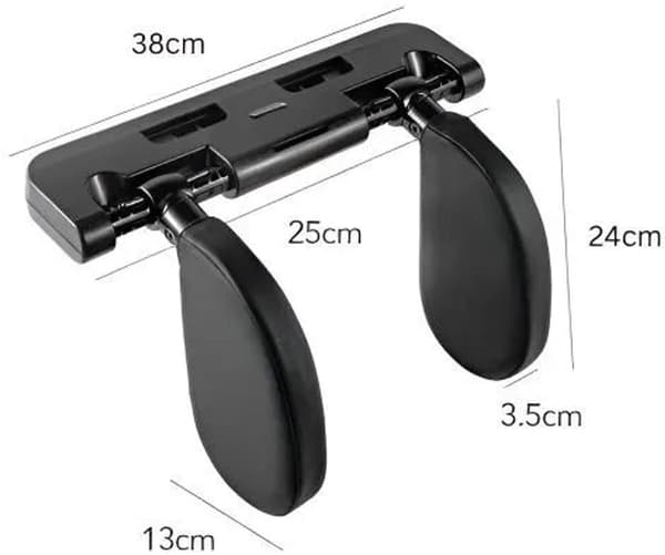 Nackkudde för bil Ergonomiskt nackstöd för förare