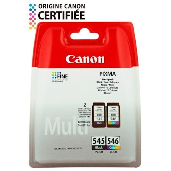 Multifunktionsskrivare - CANON PIXMA TS3450 - Bläckstråle - Färg - WIFI - Svart