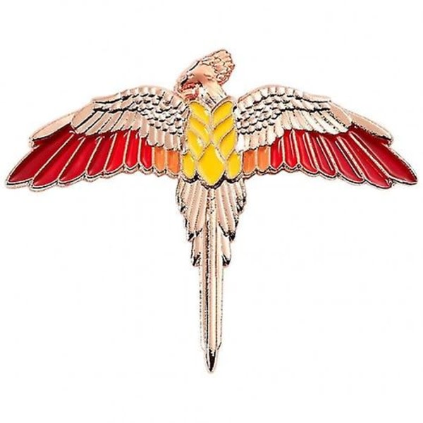 Harry Potter Fawkes-emblem Red/Rose Gold/Yellow One Size