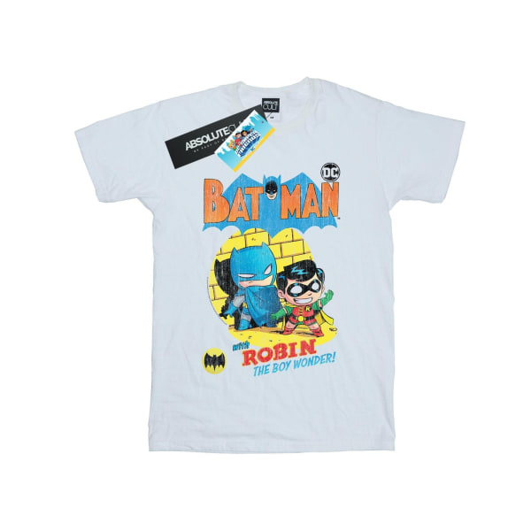 DC Comics Boys Super Friends Batman The Boy Wonder T-paita 3-4 valkoinen 3-4 vuotta