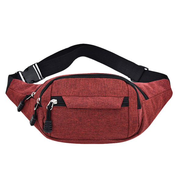 Midjeveske Fanny Pack RØD Red