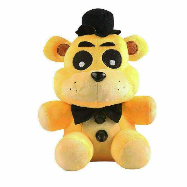 Fem Nätter Hos Freddy's Fnaf Skräckspel Barn Plushie Leksak Plyschdockor Present Topp Golden Freddy