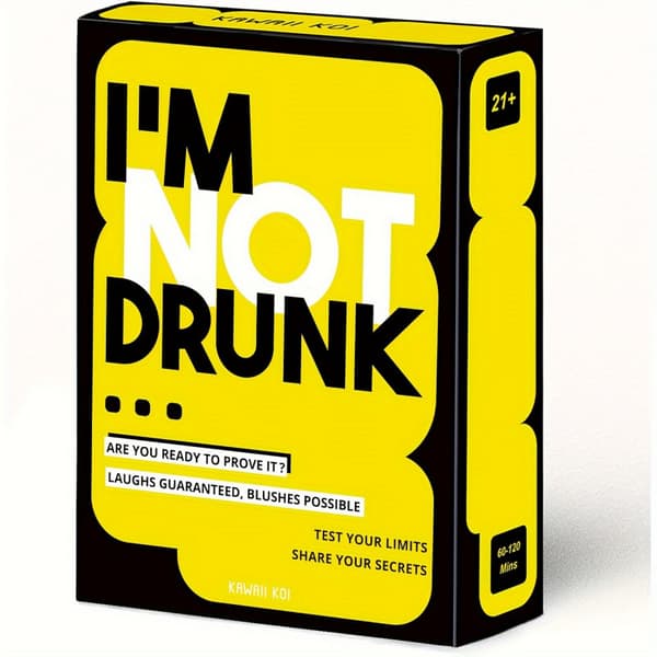 JAG ÄR INTE FULL (Endast engelsk version) - Dryckesspel, Partyspel, Kortspel drunklovers