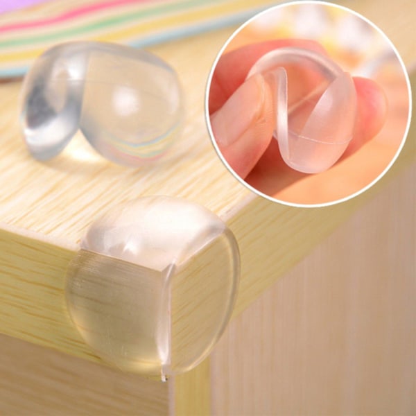 20-pak - Hjørnebeskyttere mod kanter / Beskyttelse - Børn Transparent Transparent 20-Pack