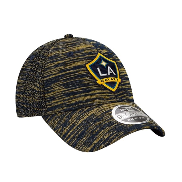 LA Galaxy Unisex Adult MLS 9Forty New Era Stretch Cap One Size Marinblå/Gul One Size