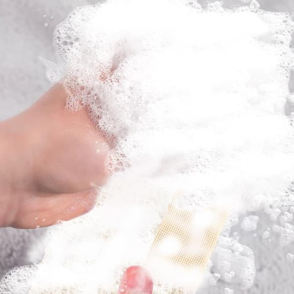 Sæbepose 5 Stykker Genanvendeligt Net til Shampoo Bar Sæbebar Bæredygtig