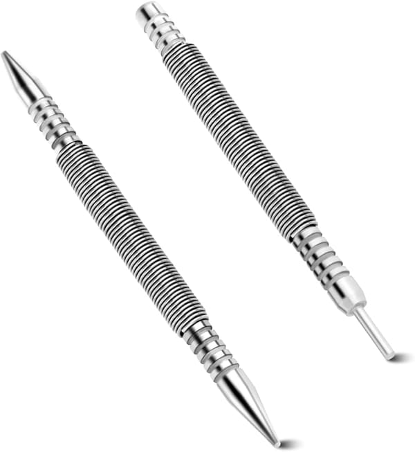 2-piece double-head spring nail hammer free nail kit punching-FF-
