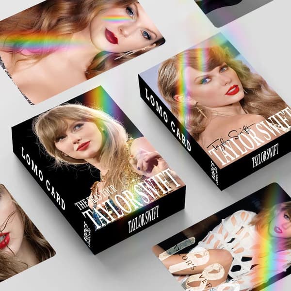 Taylor Swift Laserkort - 30 Dobbeltsidige Kort