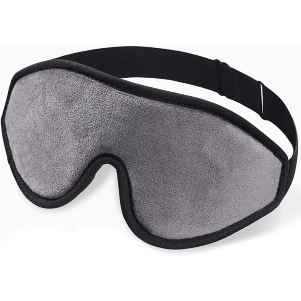 Sömnmask för kvinnor och män, 3D Comfort Ultra Soft Premium Eye