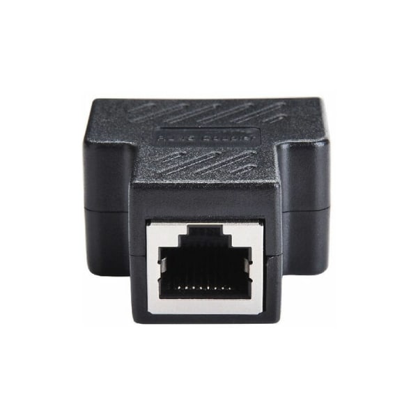 Rj45 1 till 2 Port Hona till Hona Splitter Adapter Internet