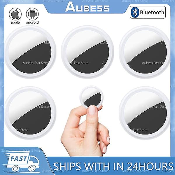 5 stk Mini GPS Tracker Bluetooth 4.0 Ios/android Kompatibel Smart Locator Plass Tracker-XF23-