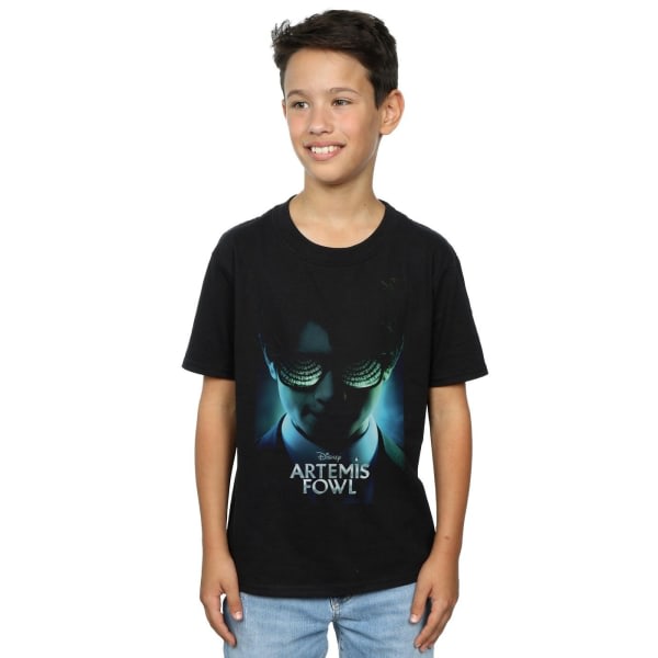 Disney Boys Artemis Fowl Poster T-Shirt 3-4 år Sort 3-4 år