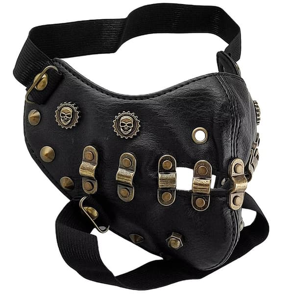 Personoitu steampunk-juhlien suojaava Halloween-esitysmaski