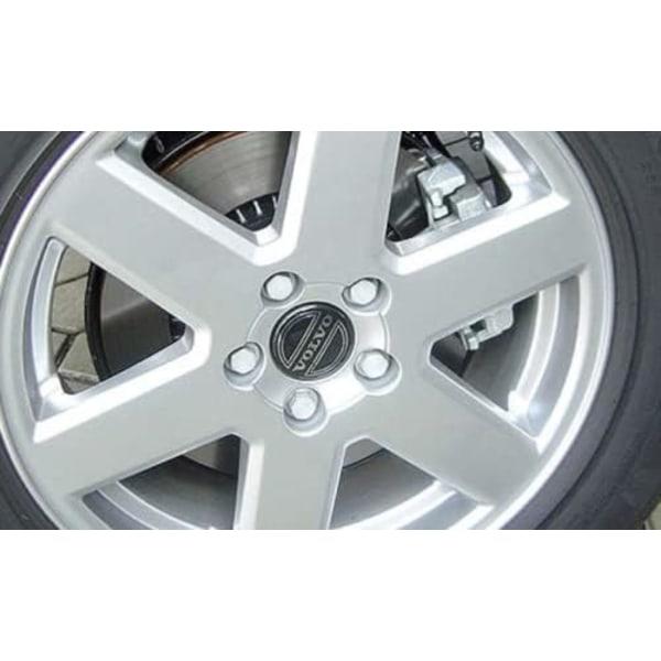 4 deler 64 mm Auto Center Caps Navkapsler for Volvo S40 S60L S80L X