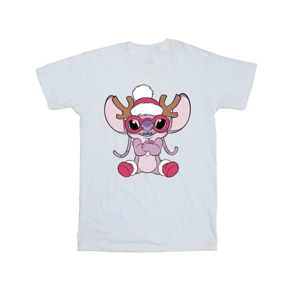 Disney Boys Lilo & Stitch Angel Pure T-shirt 9-11 år Whi White 9-11 år