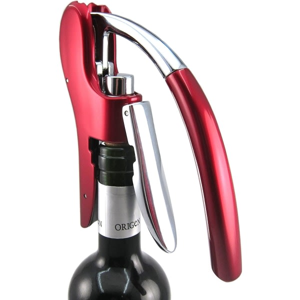 (Punainen) Työkalut Ammattimainen sinkkiseos Power Wine Opener Octopus