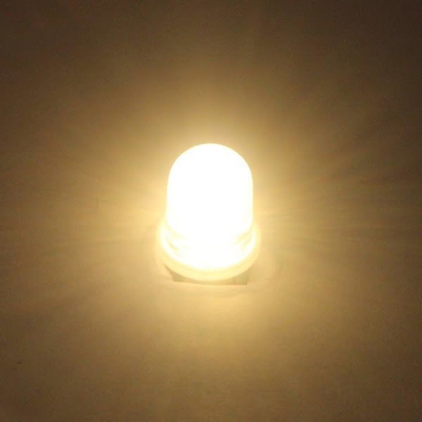 10. E10 12V Spot LED-lampe Lampor Varmvita