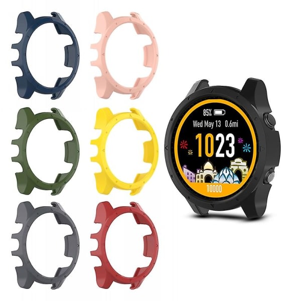 Deksel Hard Støtsikker Unisex Smartwatch Armbånd Veske Shell For Garmin Forerunner945/935 Jikaix Grey