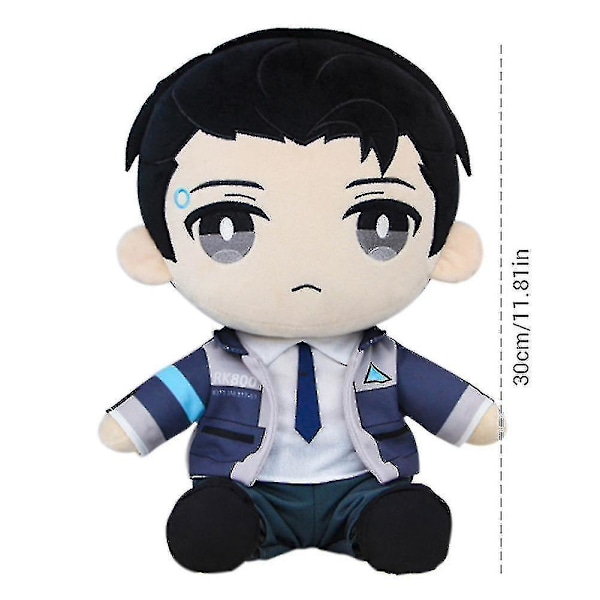 Detroit: Become Human Dbh Connor Plyschdocka Kudde Leksak Present