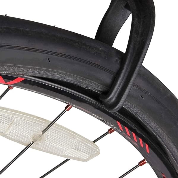 Sykkelreparasjonsverktøy Horisontalt, motorsykkelborttagningsverktøy Insatsfäste Slitstarkt sykkelreparationsverktøy med halkbeskyttelse, svart