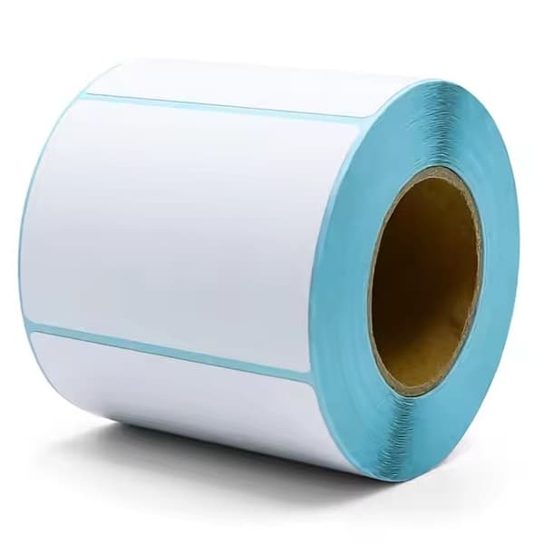 Selvklæbende etiketter hvid mat skrivbart papir permanent klæbemiddel Hvid White 60*20 - 2000pcs