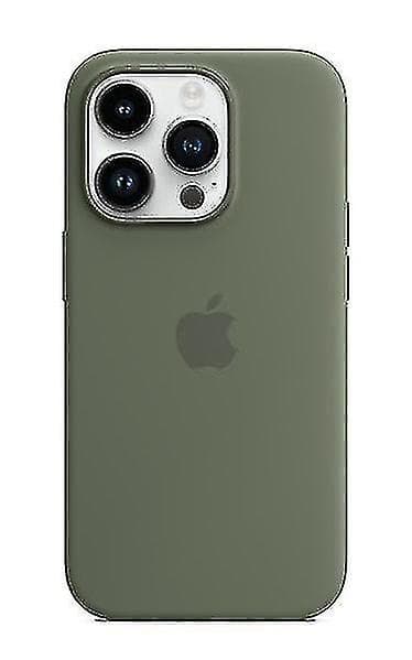 Silikonecover til iPhone 14 Pro Olive