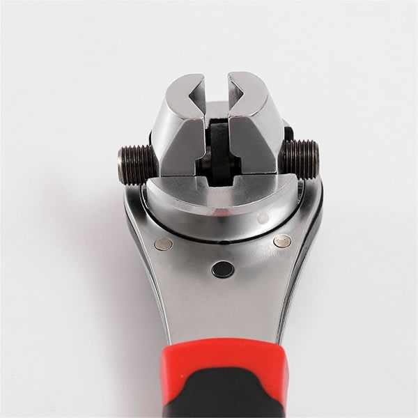 Universal justerbar skraldenøgle er velegnet til 6-22 mm skrue, justerbar topnøgle med anti